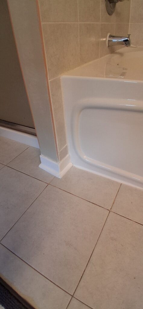 Bathroom Corner Tile Repair in Ottawa — FixItAll Handyman Services