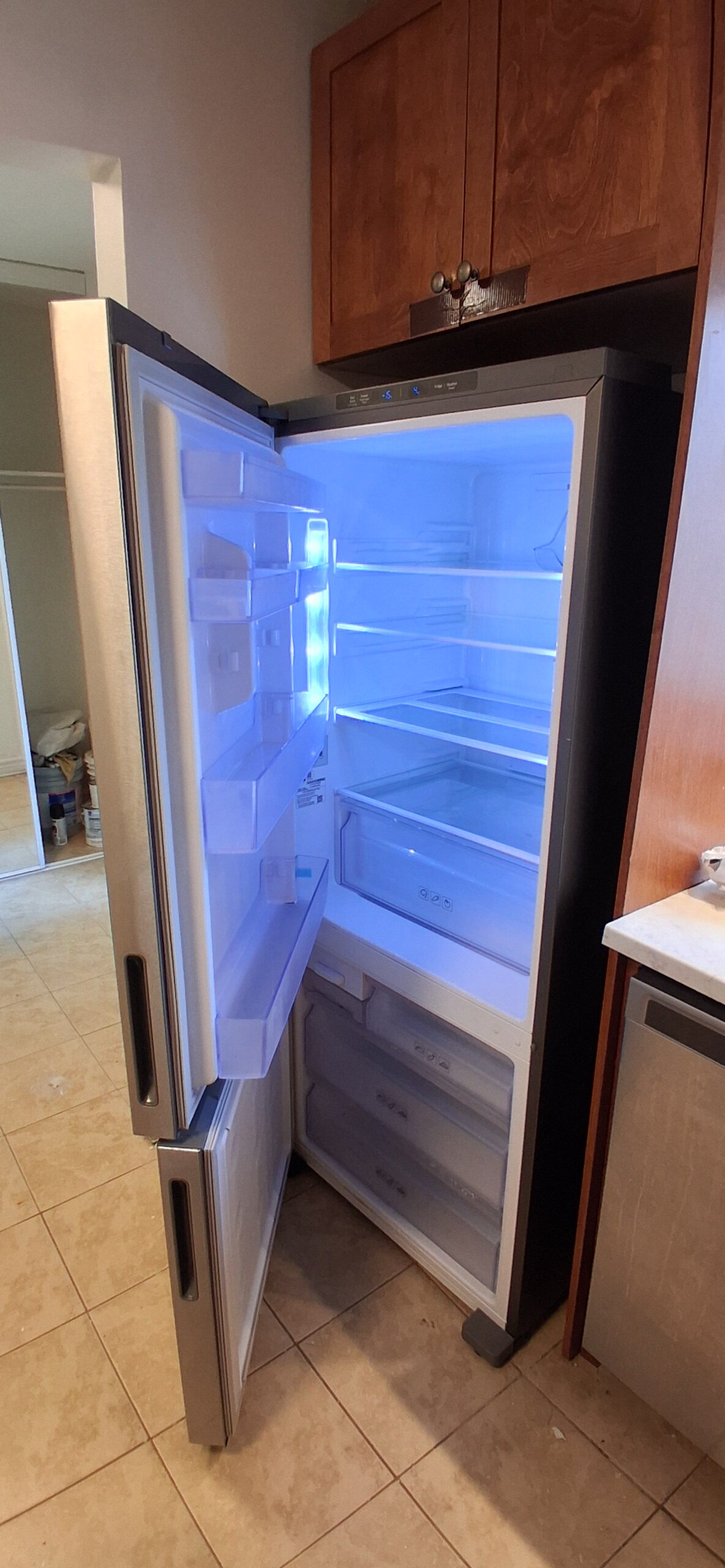 Refrigerator door after adjustment in Ottawa — FixItAll Handyman Services