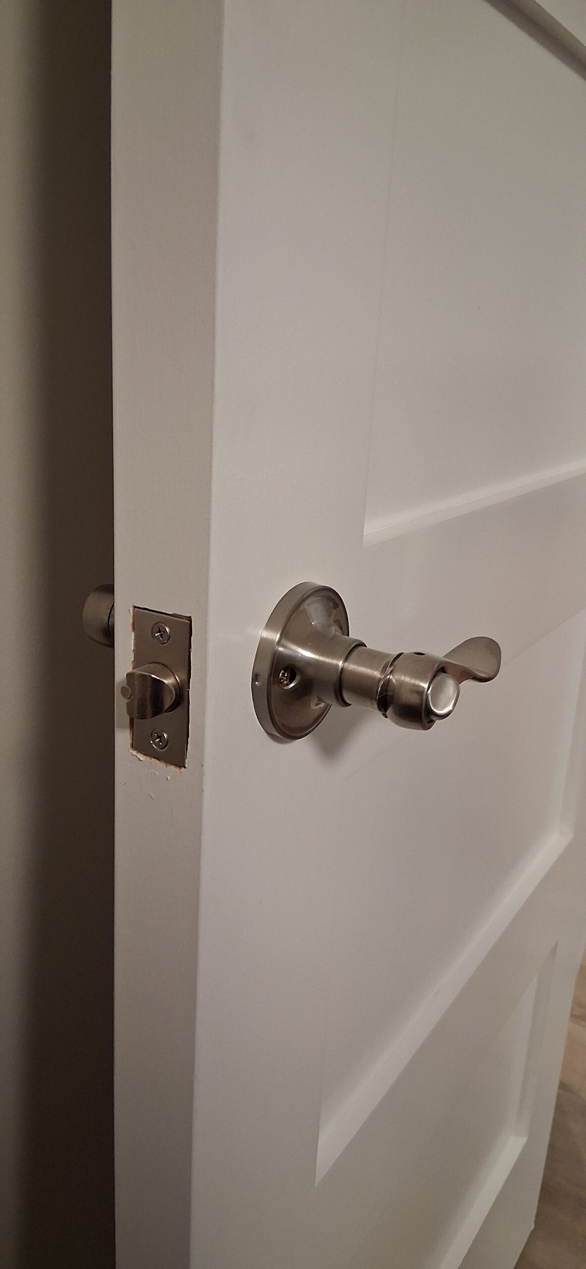 Interior door lock installation in Ottawa — FixItAll Handyman Services