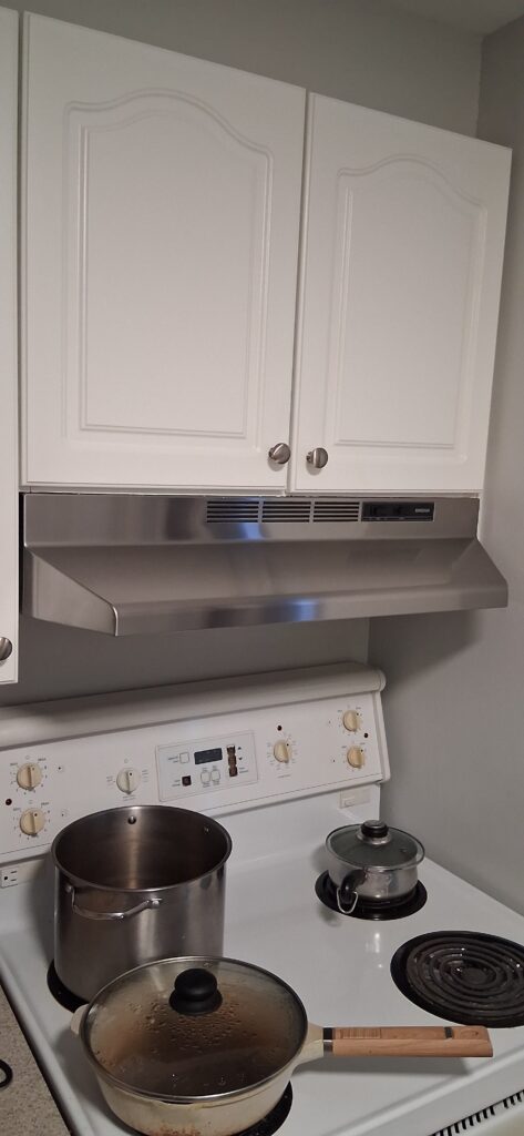 Range hood installation in Ottawa — FixItAll Handyman Services