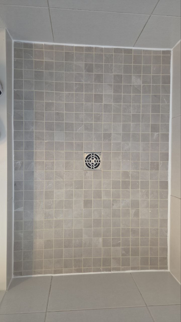 Completed shower grout renewal in Ottawa by FixItAll Handyman Services